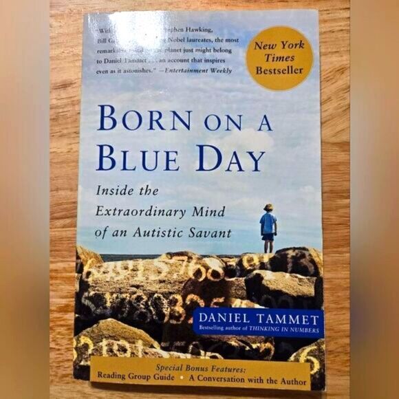 📚 "Born on a Blue Day" by Daniel Tammet - Picture 1 of 5